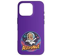 Carcasa para iPhone 16 Pro Astronut Lindo Cacahuete En Espacio Galaxia Astronauta Juego de Palabras