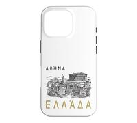 Carcasa para iPhone 16 Pro Atenas Grecia en Lengua Griega con Arquitectura Griega