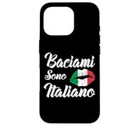 Carcasa para iPhone 16 Pro Baciami Sono Italiano Kiss Me Im Italia Italia Divertido