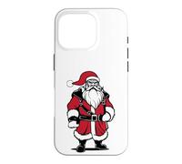 Carcasa para iPhone 16 Pro Bad Santa Claus Vikingo Berserker Look - Figura Decorativa