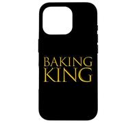 Carcasa para iPhone 16 Pro Baking King Expert Pastry Cookie Chef Cake Baker Decorator