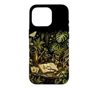Carcasa para iPhone 16 Pro Banco botánico para macetas de Invernadero Vintage, diseño de Naturaleza