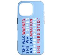 Carcasa para iPhone 16 Pro Bandera Americana Que fue advertida sin Embargo Ella persistió