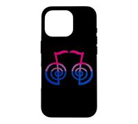 Carcasa para iPhone 16 Pro Bandera Bisexual Kriya Reiki Símbolo Yoga Espiritual
