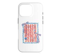 Carcasa para iPhone 16 Pro Bandera con Lazo de Sweet Land of Liberty Patriotic Coquette, EE. UU.