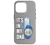 Carcasa para iPhone 16 Pro Bandera de ADN de Belice y Guatemala, Regalo de Patrimonio