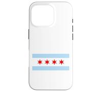 Carcasa para iPhone 16 Pro Bandera de Chicago Home Love Family Hombres Mujeres Niños Jóvenes