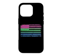 Carcasa para iPhone 16 Pro Bandera de Estados Unidos PolySexual