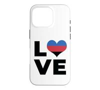 Carcasa para iPhone 16 Pro Bandera de poliamor Amor poliamoroso