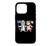 Carcasa para iPhone 16 Pro Bandera de Somalia e Italia Raíces somalíes Italiana