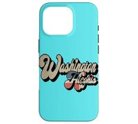 Carcasa para iPhone 16 Pro Bandera Dominicana de Washington Heights New York Vintage