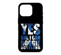 Carcasa para iPhone 16 Pro Bandera Escocesa Retro de Escocia Yes Sir I Can Boogie
