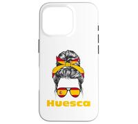 Carcasa para iPhone 16 Pro Bandera Española Señora España Huesca