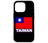 Carcasa para iPhone 16 Pro Bandera taiwanesa patriótica Hombres Mujeres niños asiático Taiwán