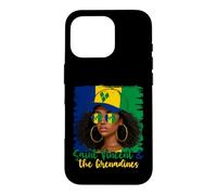 Carcasa para iPhone 16 Pro Bandera Vicenciana Niña San Vicente y Las Granadinas Mujer