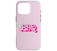 Carcasa para iPhone 16 Pro Barbecue Grill Pink Retro Funny BarBQ Classic Girl Gear