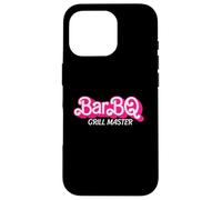Carcasa para iPhone 16 Pro Barbecue Pink Retro Funny BarBQClassic Girl Grilling Gear