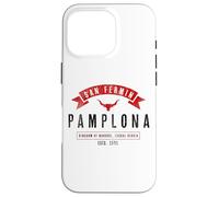 Carcasa para iPhone 16 Pro Basque: Pamplona Shirt/San Fermin