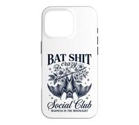 Carcasa para iPhone 16 Pro Bat Shit Crazy Social Club Madness In The Moonlight Bat