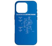 Carcasa para iPhone 16 Pro Batman Action Figure Anatomy