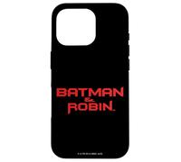 Carcasa para iPhone 16 Pro Batman and Robin (1997) Logo
