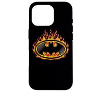 Carcasa para iPhone 16 Pro Batman Bat Flames Shield