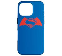 Carcasa para iPhone 16 Pro Batman v Superman Simple Red Logo