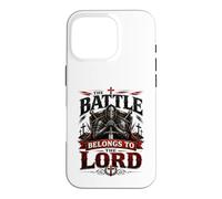 Carcasa para iPhone 16 Pro Battle Belongs To The Lord Christian Warrior Armor of God
