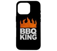 Carcasa para iPhone 16 Pro BBQ King Barbacoa Parrilla Ahumado Patio Trasero Cocina Patio Trasero