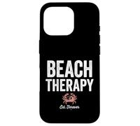 Carcasa para iPhone 16 Pro Beach Therapy Crab Ocean Summer Vacation
