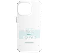 Carcasa para iPhone 16 Pro Bend Dont Break - Regalo de Resistencia de Fuerza de Yoga