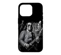 Carcasa para iPhone 16 Pro Benjamin Franklin Rock & Roll Guitar Vintage Music Lover