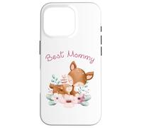 Carcasa para iPhone 16 Pro Best Mommy - Mother's Day Cute Mom & Baby Dear Graphic