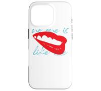 Carcasa para iPhone 16 Pro Birds of Prey No One Is Like Me Lips