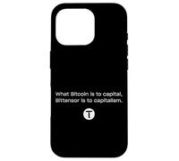 Carcasa para iPhone 16 Pro Bitcoin Capital, Capitalismo Bittensor
