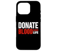 Carcasa para iPhone 16 Pro Blood Donor Shirt Donate Blood Shirt - World Blood Donor Day