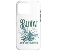 Carcasa para iPhone 16 Pro Bloom Where You Are Planted Nature Vision Board