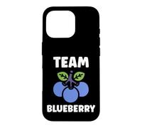 Carcasa para iPhone 16 Pro Blueberries Cute Fruit Minimalist Simple Team Blueberry