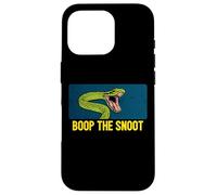 Carcasa para iPhone 16 Pro Boop The Snoot Snake Snake Lover Keeper - Meme con Cita Divertida