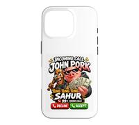 Carcasa para iPhone 16 Pro Brainrot Calling Funny Viral Meme Humor Design Entrante