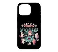 Carcasa para iPhone 16 Pro Bring Us All The Food Cat Seance Lindo Pentagram EduEly