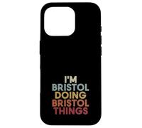 Carcasa para iPhone 16 Pro Bristol Name Bristol Personalized Name First Given
