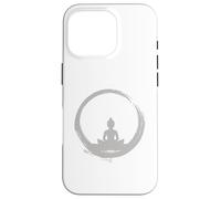 Carcasa para iPhone 16 Pro Buda Zen Yoga Yogi Japonés Budismo Espiritualmente Regalo