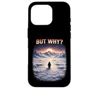 Carcasa para iPhone 16 Pro But Why Funny Nihilist Penguin Existential Dread Nihilist