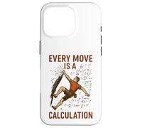 Carcasa para iPhone 16 Pro Cada Movimiento es un cálculo Escalada en Roca Divertido Escalador Matemáticas