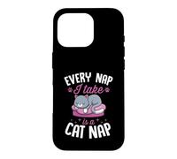 Carcasa para iPhone 16 Pro Cada Siesta Que tomo es una Siesta de Gato