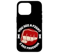 Carcasa para iPhone 16 Pro Cage Fighter MMA Mix Artes Marciales Jiu Jitsu