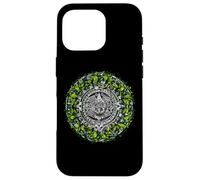 Carcasa para iPhone 16 Pro Calendario Azteca símbolo Maya Antiguo Mexicano