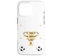 Carcasa para iPhone 16 Pro Camiseta con Texto en inglés We Are The Champions