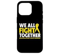 Carcasa para iPhone 16 Pro Camiseta We All Fight Together Meduloblastoma Conciencia